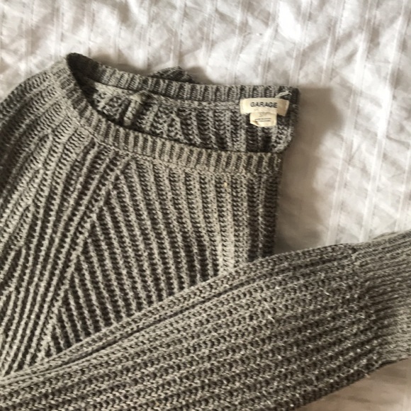 Grey Knit Sweater - Picture 2 of 2